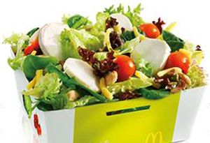 Twee nieuwe salades op menu McDonald's