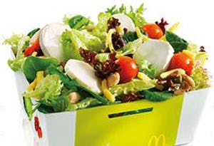 Twee nieuwe salades op menu McDonald's