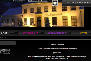 Deuren hotel Frederiksoord dicht