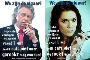 Kroeg bant asbak na 70.000 euro rookboetes