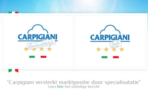 Carpigiani splitst softijs en ambachtelijk ijs