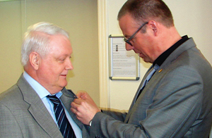 Wynand Vogel krijgt onderscheiding Koksgilde