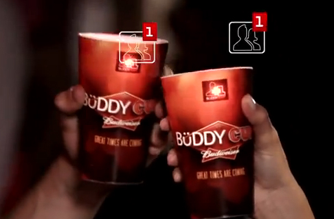 Budweiser lanceert bierglas met Facebook-chip