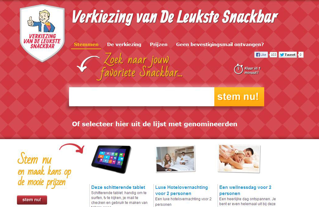 ProFri wantrouwt verkiezing Leukste Snackbar