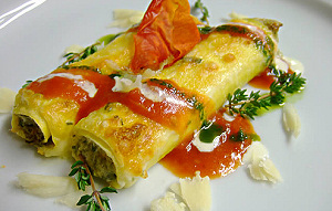 Italiaanse koks koken van woede