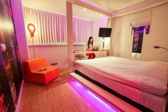 Nieuwe kamers voor Qbic hotel Amsterdam