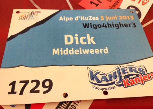 Topkoks Middelweerd, Blaauw en Kokmeijer in actie voor Alpe d'HuZes