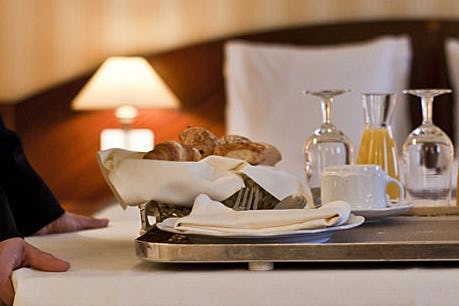 Terugloop roomservice hotels