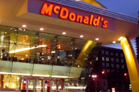McDonald's in mei plus van 2,6 procent