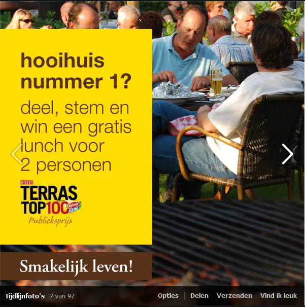 Het Hooihuis wint publieksprijs Terras Top 100