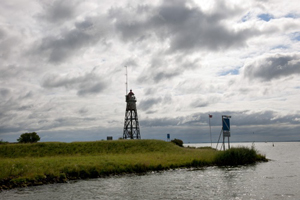Tijdelijk restaurant op Vuurtoreneiland