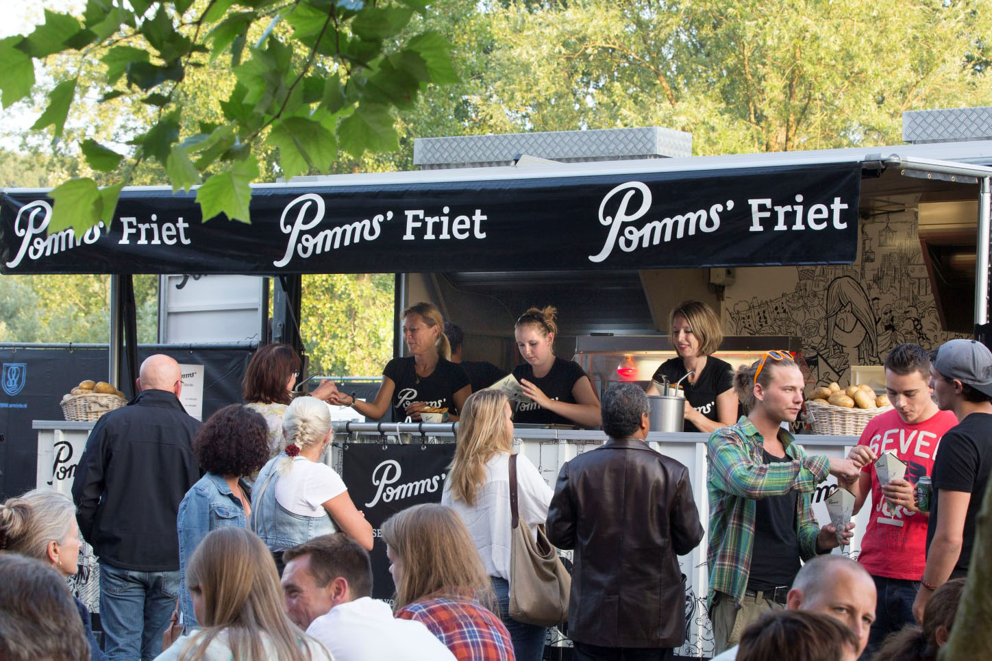 Voor het eerst frites op North Sea Jazz