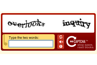 MasterCard adverteert via captcha op internet