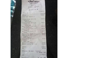 Beyoncé geeft ruim 1600 euro uit aan fastfood