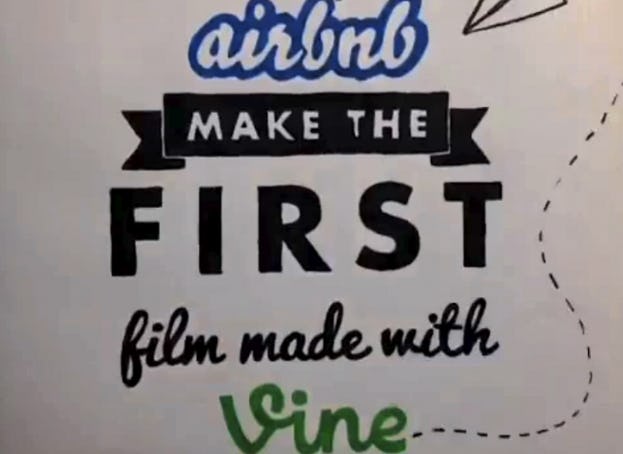 Airbnb maakt film met Vine-video's
