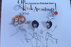 Kinderkookboek voor Jonnie en Thérèse Boer