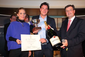 Emiel Kwekkeboom wint Prix Taittinger Benelux