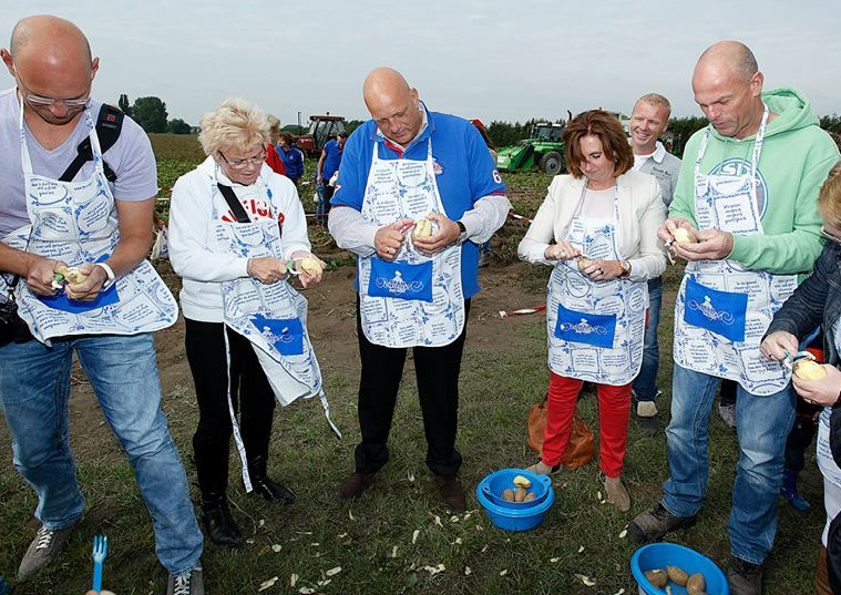 Primeuraardappels Ladage: 8.715 euro voor goed doel