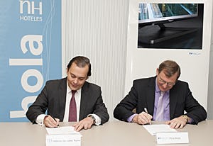 NH Hoteles sluit wereldwijde deal met Philips