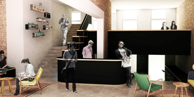 Nieuw hostel voor Rotterdam