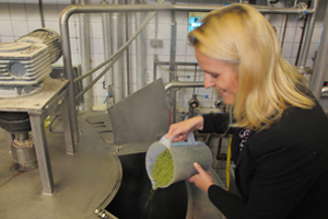 Sommelier en brouwer maken 'dinerbier