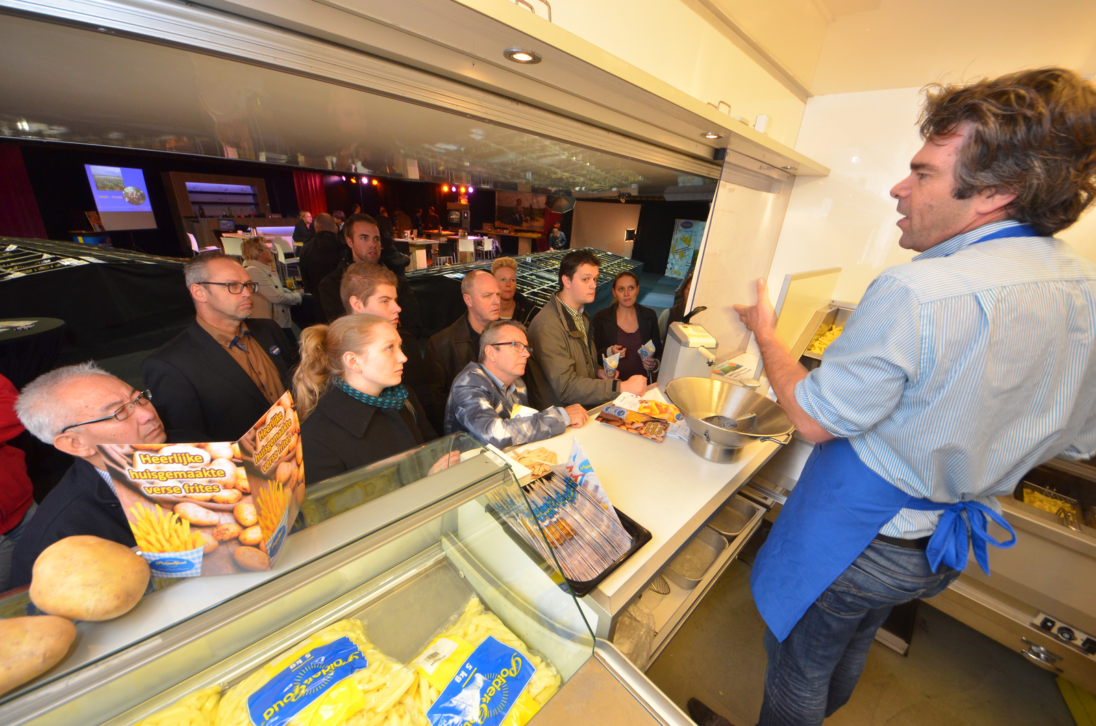Open dag versefritesleverancier Schaap druk bezocht