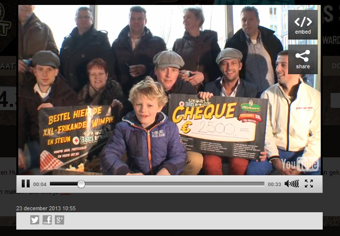 Bijna zesduizend euro voor Serious Request