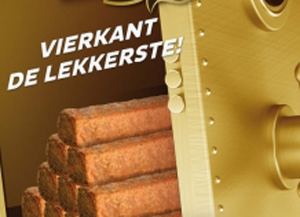 Vierkante frikandel biedt cafetaria onderscheidend vermogen