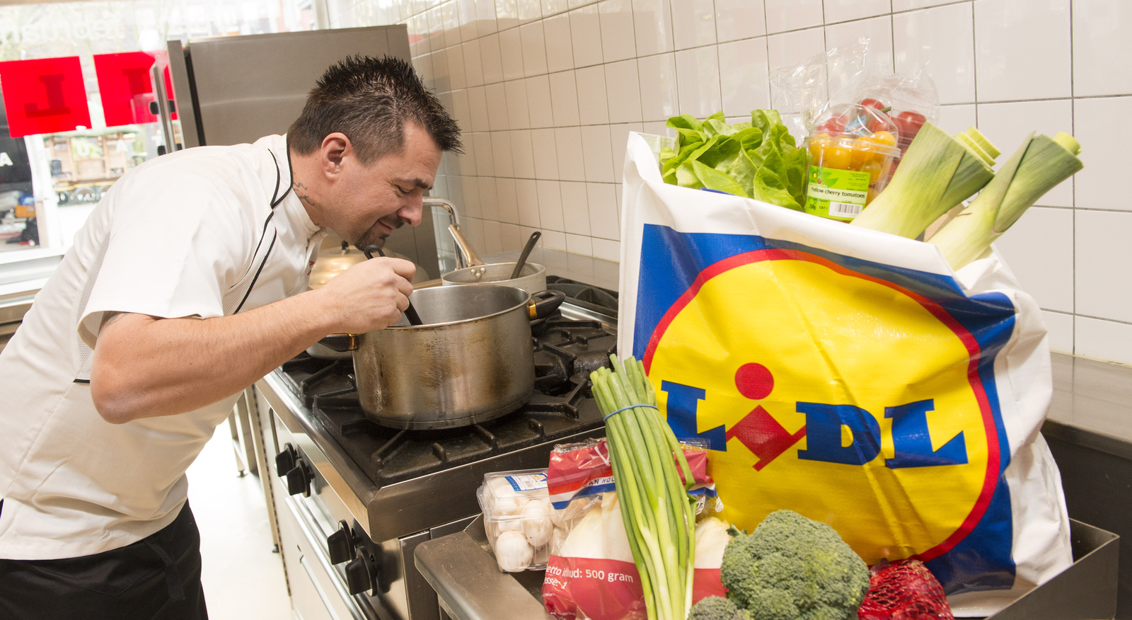 Lidl-restaurant breekt met Lidl
