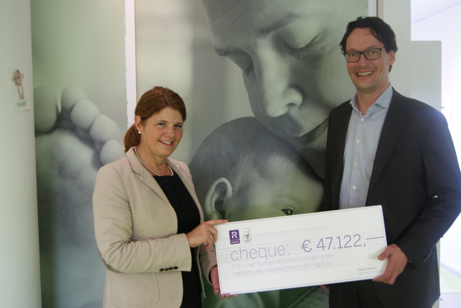 Regardz: 47.000 euro voor Kinderfonds