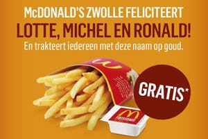 McDonald's speelt in op succes Olympiërs