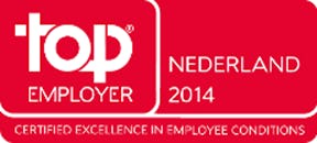 Center Parcs gecertificeerd als Top Employer Nederland 2014
