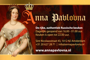 Russisch restaurant voor Amsterdam