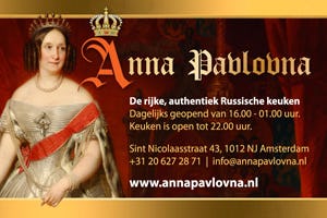 Russisch restaurant voor Amsterdam