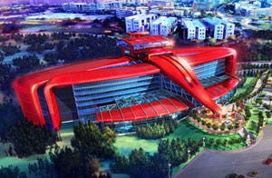 Ferrari bouwt vijfsterrenhotel in Barcelona