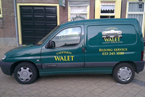 Cafetaria Walet in Nijkerk verhuist 15 meter