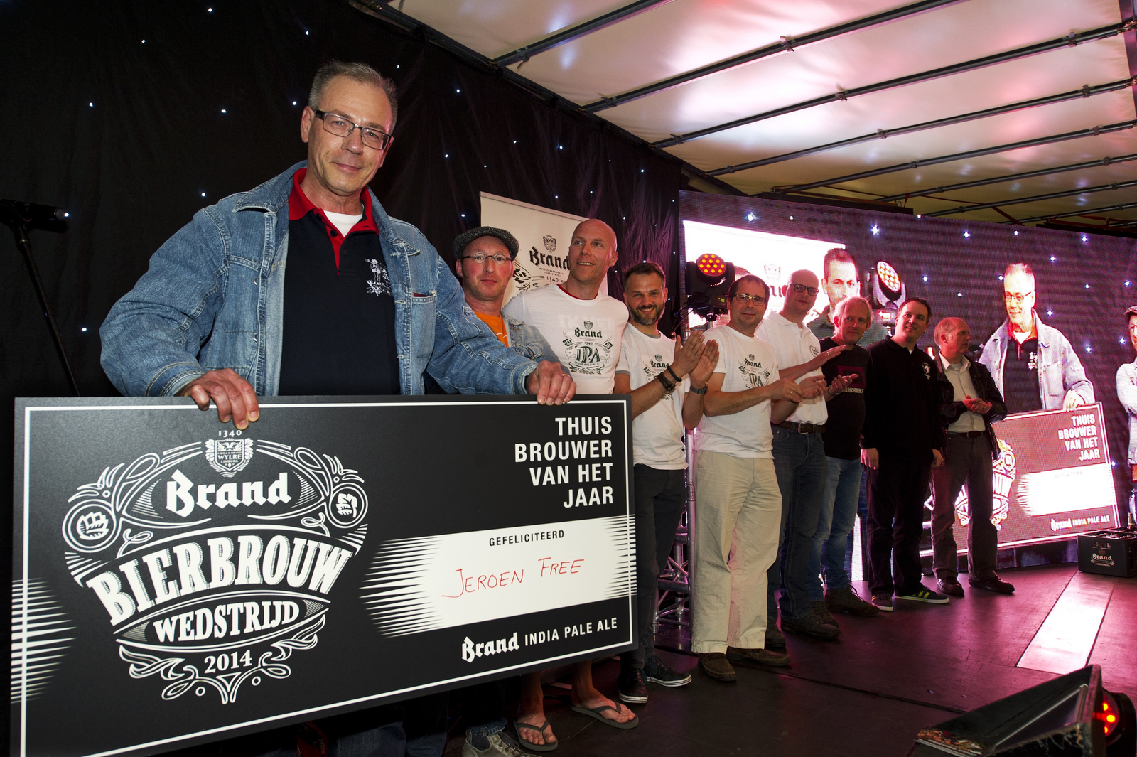 Winnend IPA-bier Brand vanaf januari in de horeca