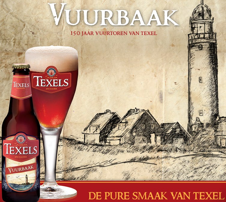 Texelse bierbrouwerij lanceert jubileumbier Vuurbaak