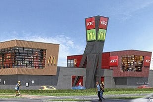 Foodcourt Enschede met KFC en McDonald's open