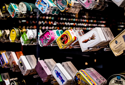 Pop-up restaurant serveert louter vis uit blik