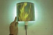Designlamp vangt insecten