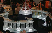 Spectaculair ijsbuffet bij jubilerend Okura