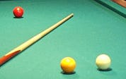 Revolutionair biljart in café