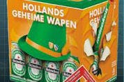 Heineken komt met logo-vrij jagershoedje