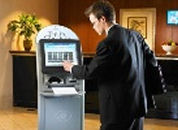 Instapkaart printen bij Hilton