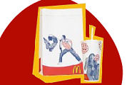 McDonald's wil gasten op verpakking