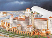 Weelderig skihotel in bloedheet Dubai