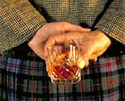 Proef met extreem sterke whisky