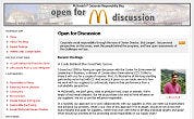McDonald's blogt over vetzucht