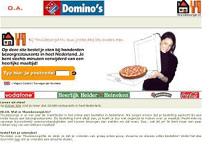 Eten-bestelsite Thuisbezorgd.NL komt met papieren versie